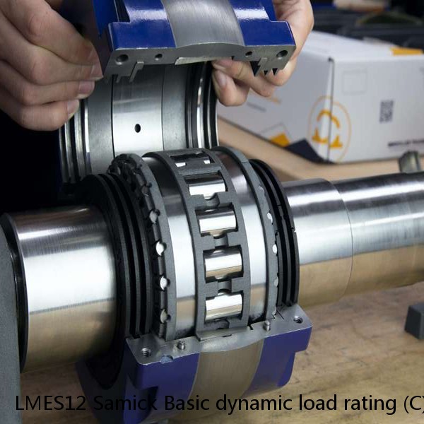 LMES12 Samick Basic dynamic load rating (C) 1.23 kN  Linear bearings