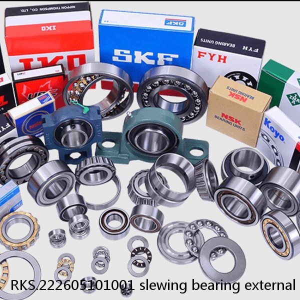 RKS.222605101001 slewing bearing external gear teeth SKF
