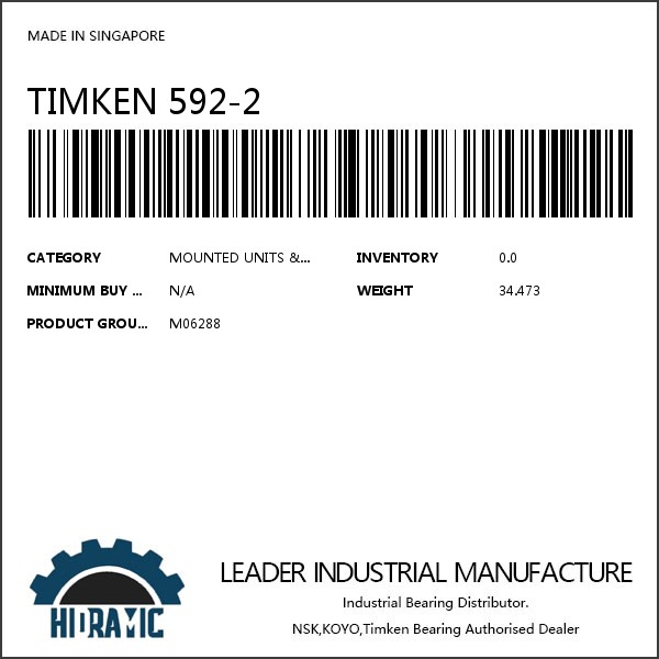 TIMKEN 592-2