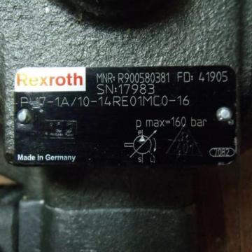 Rexroth PV7-1X/10-14RE01MC0-16   PV7 Series Variable Vane Pumps