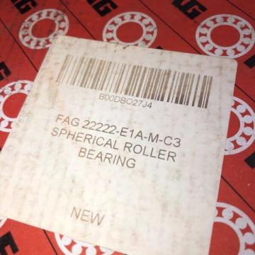 FAG BEARING 22222-E1A-M