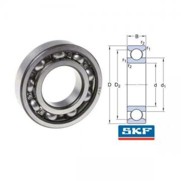 SKF 6214-2RS1 SEALED BOTH SIDES ROLLER BEARING 2-3/4 ID NEW CONDITION IN BOX