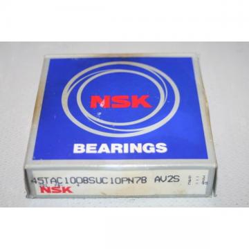 NEW IN BOX NSK 45TAC100BSUC10PN7B- SUPER PRECISION BEARINGS. CNC BALLSCREWS