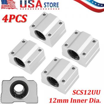 1 PCS SCS12UU (12mm) Metal Linear Ball Bearing Pellow Block Unit FOR CNC SC12UU