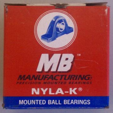 BRAND NEW IN BOX MCGILL NYLA-K PILLOW BLOCK BEARING CL-25-1/2 (2 AVAILABLE)