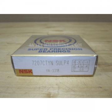 NSK 7207CTYNSULP4 Super Precision Bearing