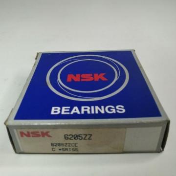 Lot Of 4, NSK Bearing 6205ZZ, 6205ZZCE, Shipsameday WITH 2-3 DAYS SHIPPING