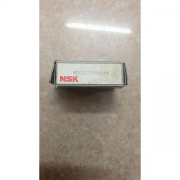 Lot of 2 NSK 6000ZZCMNS7S bearing NOS