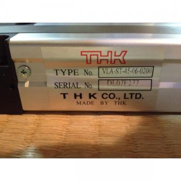 THK VLA-ST-45-06-0200 LINEAR ACTUATOR With Yaskawa SGMAH-A5BAF41 Servo Motor