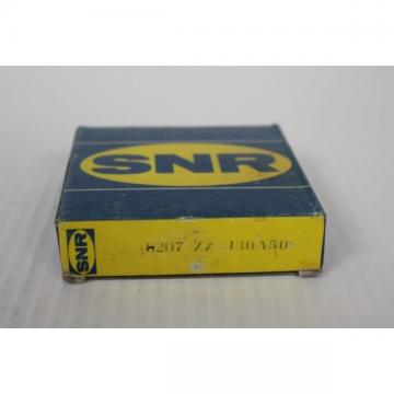 (Lot of 2) SNR 6207.ZZJ30A50 Shielded Deep Groove Bearings ZZ  * NEW *