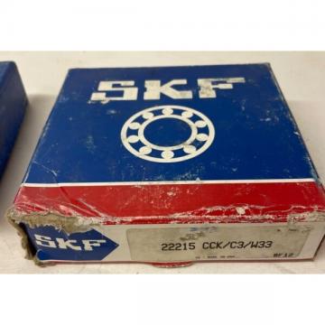 SKF - 22215 CK BEARING -- NEW/OLD STOCK 75mm x 130mm