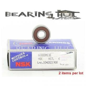 Lot of 2: NSK Bearings 608DDMC3E