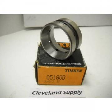 TIMKEN 05180D DOUBLE TAPERED ROLLER BEARING CUP NEW CONDITION / NO BOX