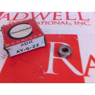 Consolidated ADR SKF AY-6-ZZ Bearing New in Package AY6ZZ