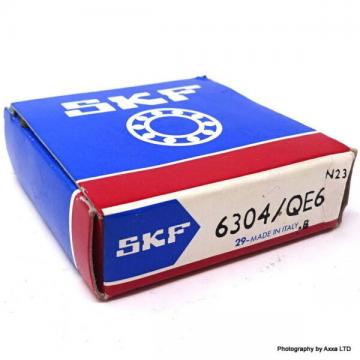 NEW SKF DEEP GROOVE BALL BEARING 6304/QE6 6304QE6