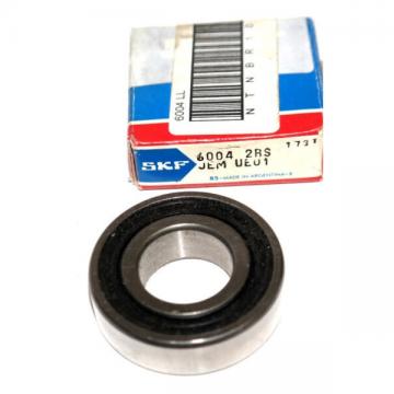 NIB SKF 6004-2RS BEARING 6004-2RS-JEM-UEU1, 6004-2RS1/C3