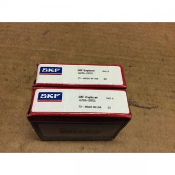 2-SKF,bearings#6206-2RS1,30day warranty, free shipping lower 48!