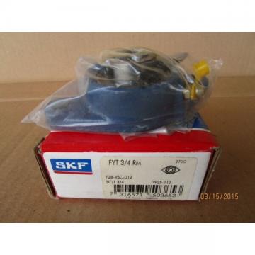 SKF FYT 3/4RM, FYT 3/4 RM, Pillow Block, F2B-VSC-012, SCJT 3/4,Insert=YAT 204-12