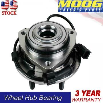 2 New Front Left and Right Wheel Hub Bearing Assembly Pair w/ ABS GMB 725-0086