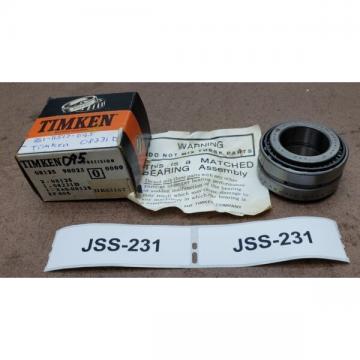 08125/08231D+X6S-08125 Timken r 0.4 mm 31.75x58.738x32.542mm  Tapered roller bearings