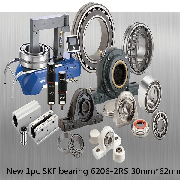 New 1pc SKF bearing 6206-2RS 30mm*62mm*16mm