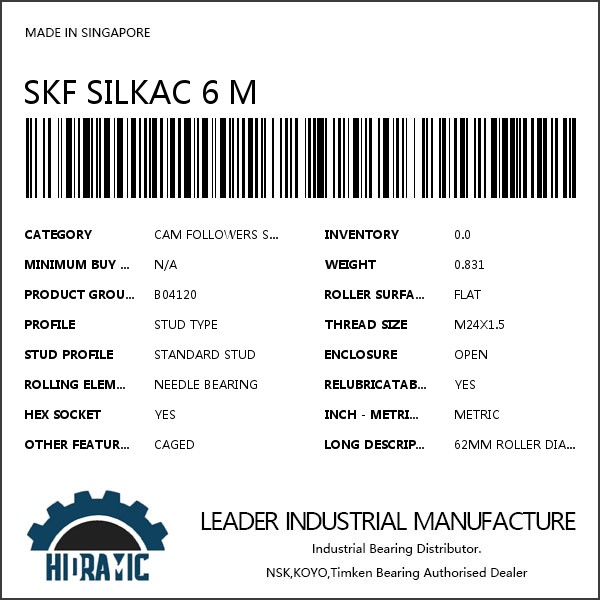 SKF SILKAC 6 M #1 small image