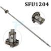 CNC router anti backlash SFU RM 1204 ball screw flange nut C7