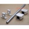 SCS16UU 16mm Linear motion ball slide units bearing block Rail guide shaft CNC #1 small image