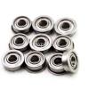 5PCS F695zz Mini Metal Double Shielded Flanged Ball Bearings