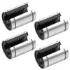 4pcs LM12UUOP Open Linear Ball Bearing Bushing 12x21x30 mm Linear Motion Bearing #1 small image