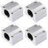 Hilitchi 4Pcs SCS8UU Linear Motion Ball Bearing CNC Slide Bushing 8mm Inner Dia