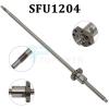 Ballscrew 1204 L500mm SFU1204 Ball Screw Single Ballnut + BK10 BF10 CNC Lathe