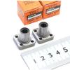 LMF30UU 30mm Round Flange Linear Motion Bearing Ball Bushing 30x45x64mm CNC #1 small image