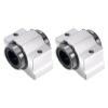 (2 PCS) SCV25UU (25mm) Linear Ball Bearing Pellow Block Unit FOR XYZ CNC SCV25