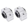 (2 PCS) SCV12UU (12mm) Linear Ball Bearing Pellow Block Unit FOR XYZ CNC SCV12