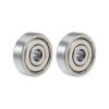 Generic F634zz 4x16x5mm Metal Flanged Ball Bearings (Pack of 10)