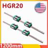 HIWIN HGW20 LINEAR MOTION CARRIAGE RAIL GUIDE SHAFT CNC ROUTER SLIDE BEARING #1 small image