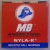 BRAND NEW IN BOX MCGILL NYLA-K PILLOW BLOCK BEARING CL-25-1/2 (2 AVAILABLE) #1 small image