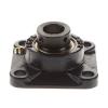 SF20EC 20mm Bore NSK RHP 4 Bolt Square Flange Cast Iron Bearing #1 small image