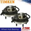 2 New GMB Front Left and Right Wheel Hub Bearing Assembly Pair w/ ABS 725-0235