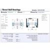 22205 KCW33 Loyal Basic static load rating (C0) 44 kN 25x52x18mm  Spherical roller bearings