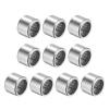 SCE88 AST Material - Drawn cup: Hardened carbon steel alloy, Rollers 52100 Chrome steel or equivalent  Needle roller bearings