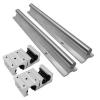 8PCS SBR12UU 12mm Open Linear Bearing Slide Linear Motion Tested Before Shipping #1 small image