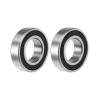 2pc 6005 Full Ceramic Bearing ZrO2 Ball Bearing 25x47x12mm Zirconia Oxide #1 small image