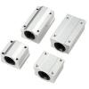 2 PCS SCS8LUU (8mm) Metal Linear Ball Bearing Pellow Block Unit FOR CNC SC8LUU