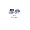 WF603ZZ KOYO ra max. 0.15 mm 3x9x5mm  Deep groove ball bearings #1 small image