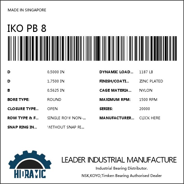 IKO PB 8 #1 image