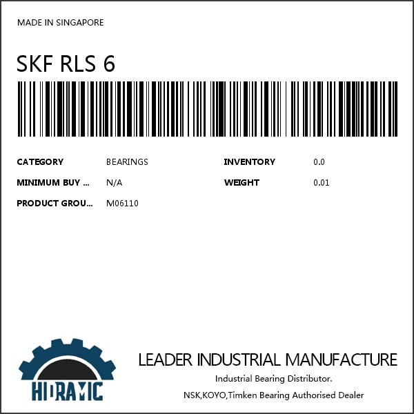 SKF RLS 6 #1 image