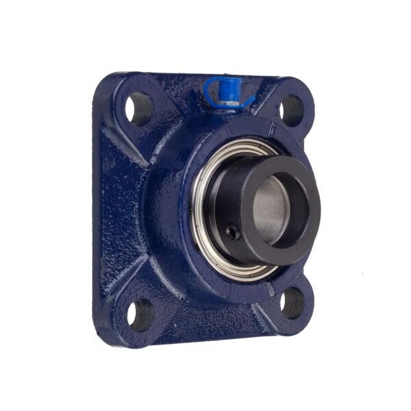 SF50EC 50mm Bore NSK RHP 4 Bolt Square Flange Cast Iron Bearing #1 image