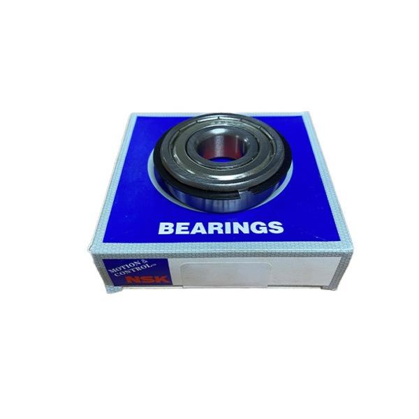 NSK 6004 ZZ NR, 6004ZZ NR, Deep Groove Ball Bearing with snap ring, 6004ZZNR #1 image